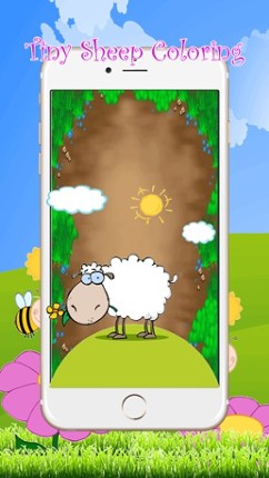 Tiny Sheep Farm Coloring Book : Color Your pages and Paint the Animals of the Farm Drawing and Painting Games for Kids screenshot