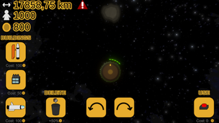 U.A.D.S. - Untitled Asteroid Defence Simulator: LD Jam Version Image