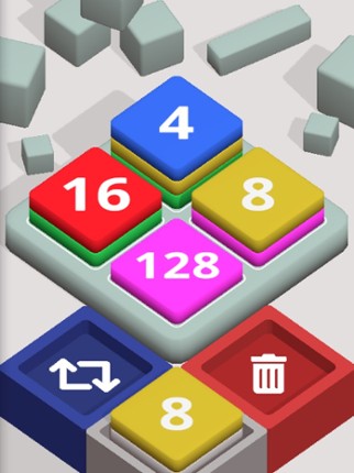 2048 Cube Stack screenshot