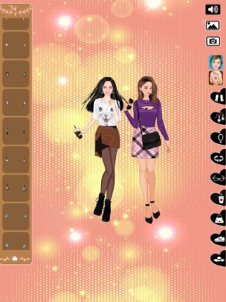 Autumn fashion dress up game screenshot