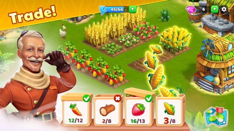 Bermuda Adventures: Farm Games Image