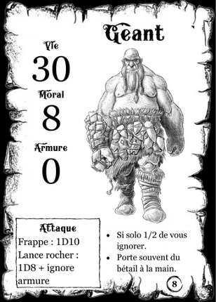 Bestiaire osr (compatible mork borg) screenshot