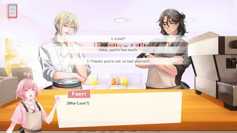 Bits Of Love: An Otome Game screenshot