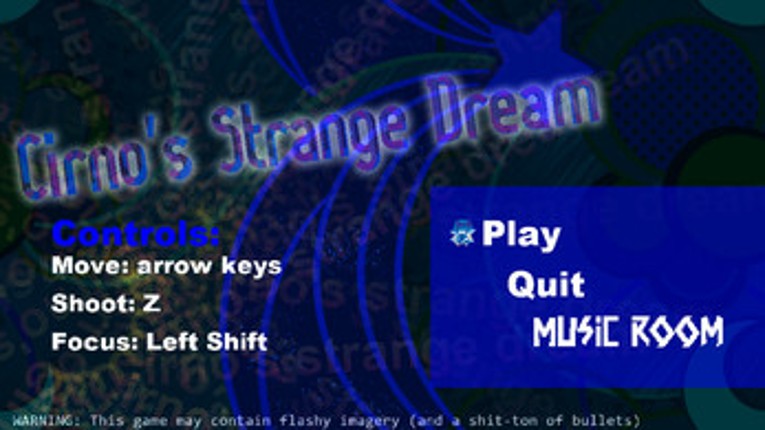 Cirno's Strange Dream screenshot