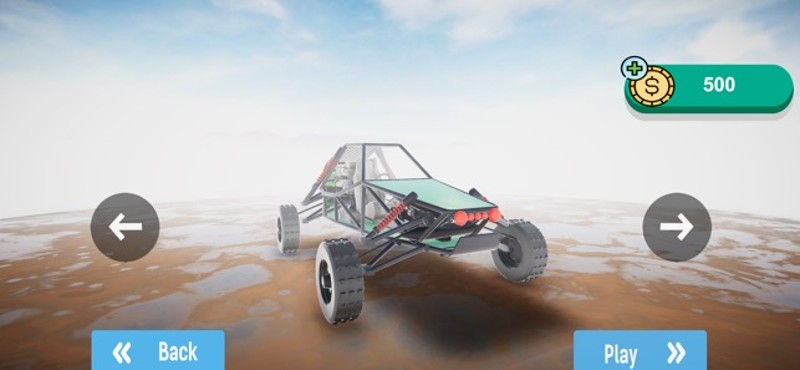 Desert Drive Race - Buggy Game screenshot