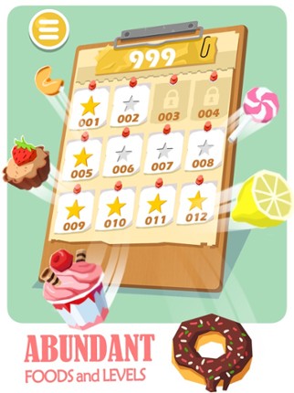 Food delivery-dessert order screenshot