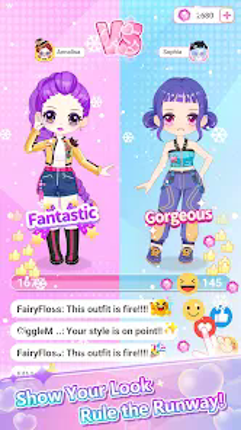 Magical Girls: Dress Up Game Image