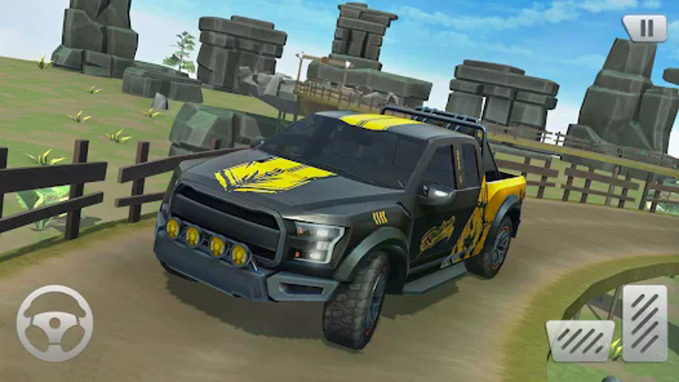 Mountain Hill Offroad Parking Image