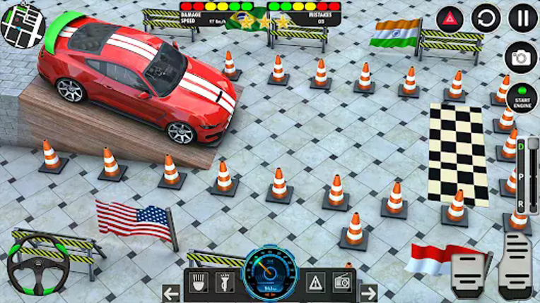 Driving School Sim Car Parking Image