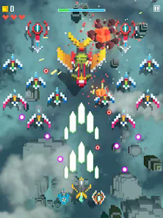 Sky Wings VIP : Pixel Fighters screenshot