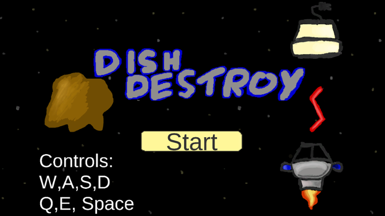 Dish Destroy Game Cover