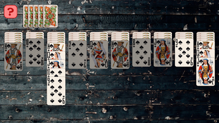 Solitaires screenshot