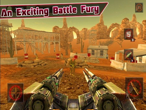 Hardcore Gunner Battle Fury shooter 3d screenshot