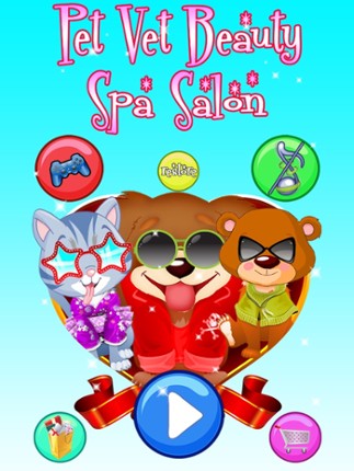 Kids Pet Vet Spa Salon of beauty nail hair foot &amp; leg - little baby doctor(dr) makeover games for girls Image