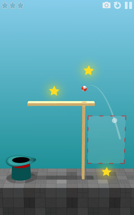 Magic Hat: physics-based arcade screenshot