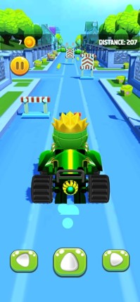 Masked Kart Racing Heroes Kids screenshot