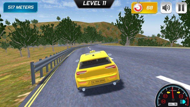 Mountain Taxi Challenge screenshot