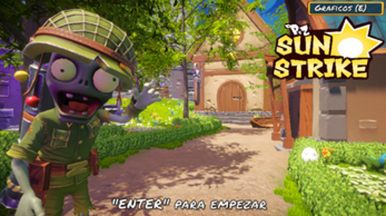 Plants vs. Zombies: Sunstrike(Garden Warfare FanGame) screenshot
