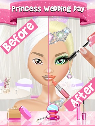 Princess Wedding Makeover Salon (Go Work,Shop etc) screenshot