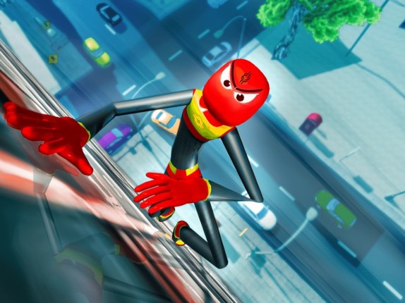 Stickman Spider Rope Hero 3D Image