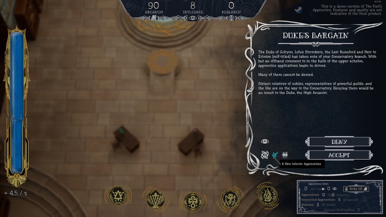 The Fool's Apprentice screenshot