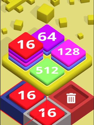 2048 Cube Stack Image