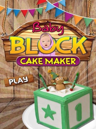 Baby Block Cake Maker - Make a cake with crazy chef bakery in this kids cooking game screenshot