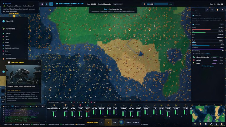 Biosphere Simulator Image