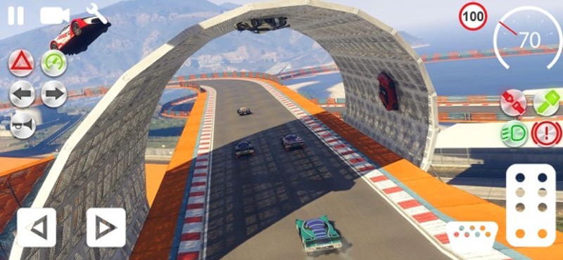 Car Stunt &amp; Ramp Driving Sim - screenshot