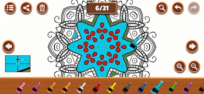 Coloring Book for Mandala screenshot