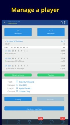 CyberDunk 2 Basketball Manager Image