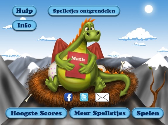 De Wiskunde Draak : leer al spelend rekenen Image