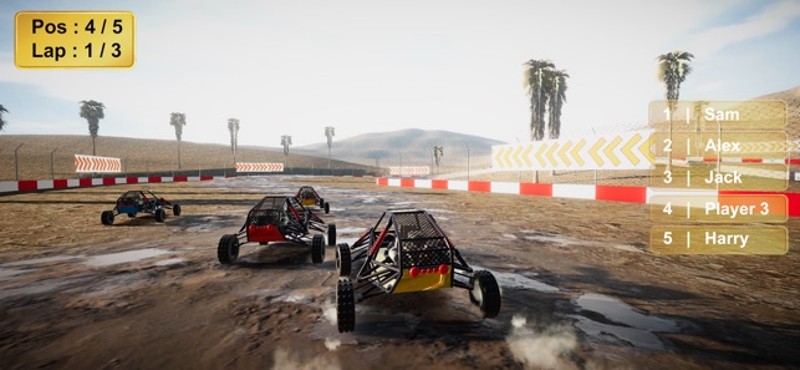 Desert Drive Race - Buggy Game screenshot