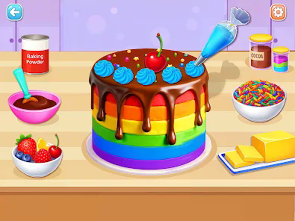 Birthday Cake Maker: Cake Game screenshot
