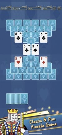 Gold TriPeaks Solitaire screenshot