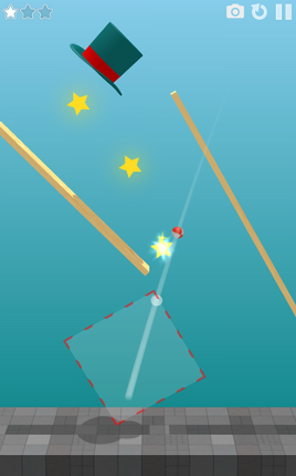 Magic Hat: physics-based arcade Image