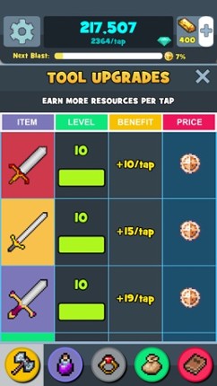 Mine Clicker - Pickaxe Block Mining Idle Games, Clicker Games screenshot