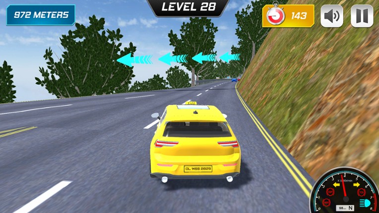 Mountain Taxi Challenge screenshot