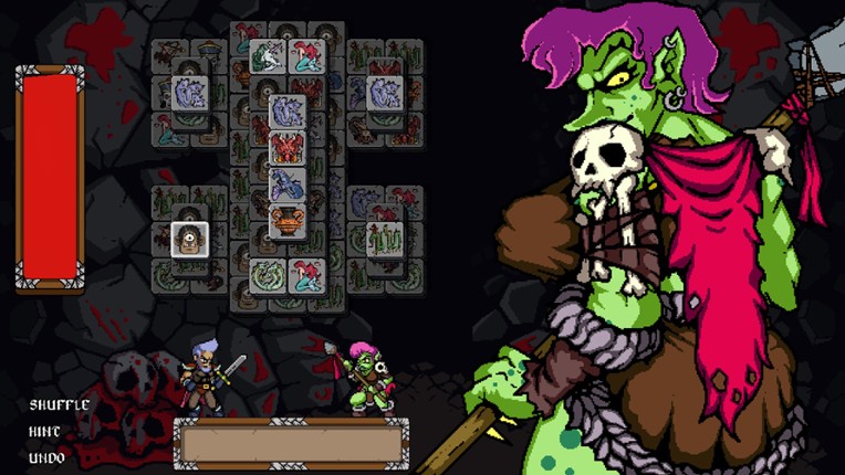 Mythology Waifus Mahjong screenshot