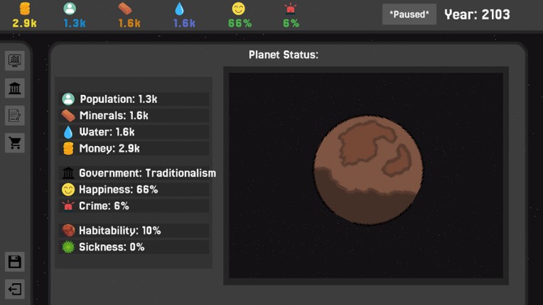 Red Horizon: Mars screenshot
