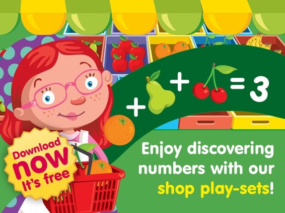 Shop & Math - Games for Toddlers to Learn Counting screenshot