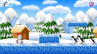 Snow-man Frosty Christmas Adventure Runner Image