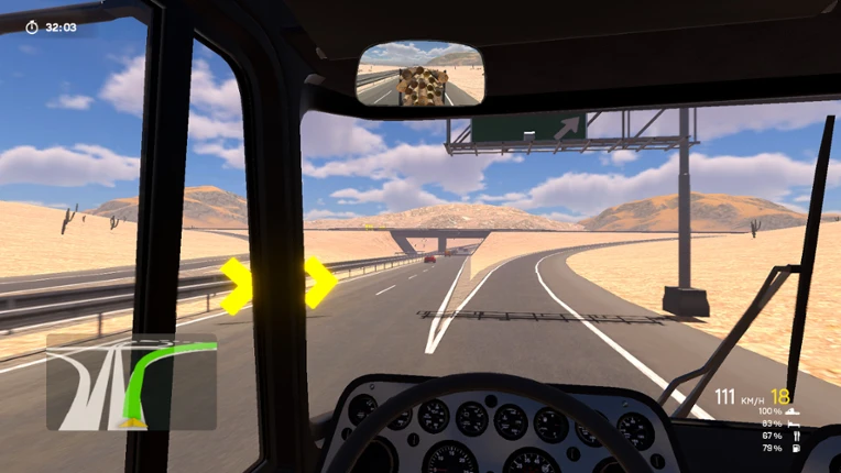 TRUCK SIMULATOR US DRIVER screenshot