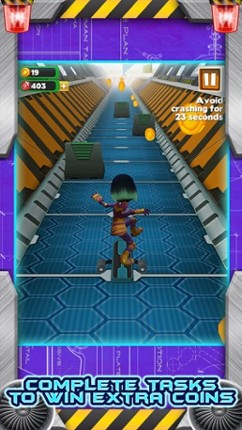3D Skate Board Space Race - Awesome Alien Skater Racing Challenge FREE screenshot