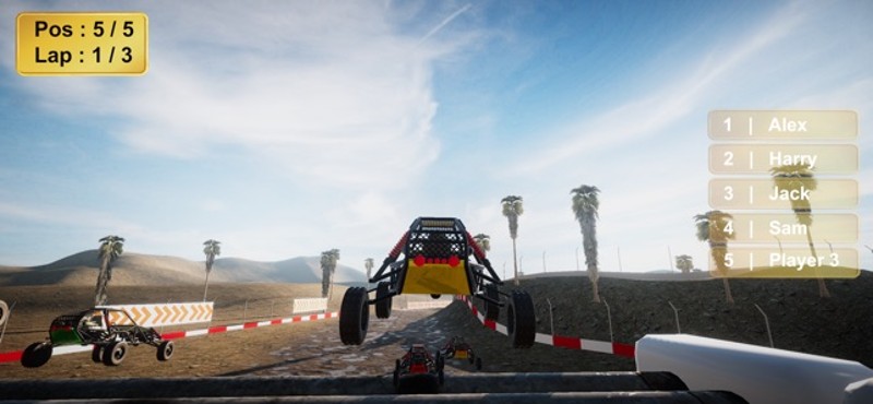 Desert Drive Race - Buggy Game screenshot