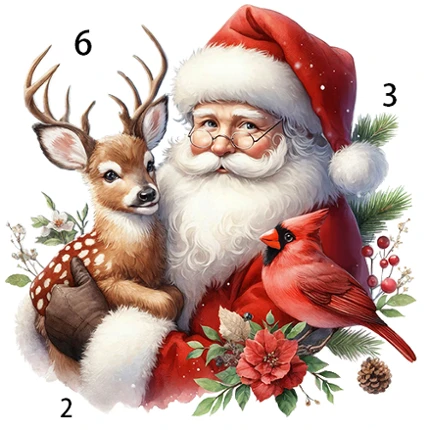 Cozy Christmas Color Image