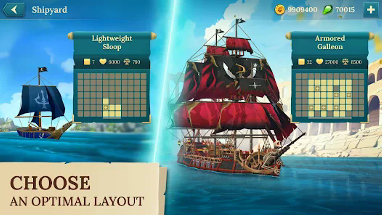 Pirate Ships・Build and Fight screenshot