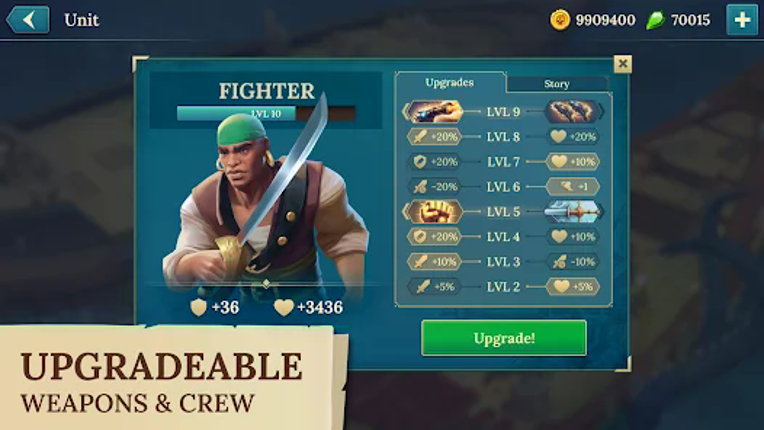 Pirate Ships・Build and Fight screenshot