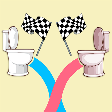 Toilet Race: Funny Draw Puzzle Image