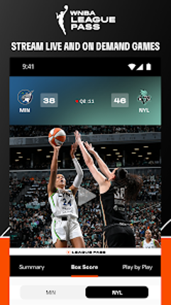 WNBA - Live Games & Scores screenshot